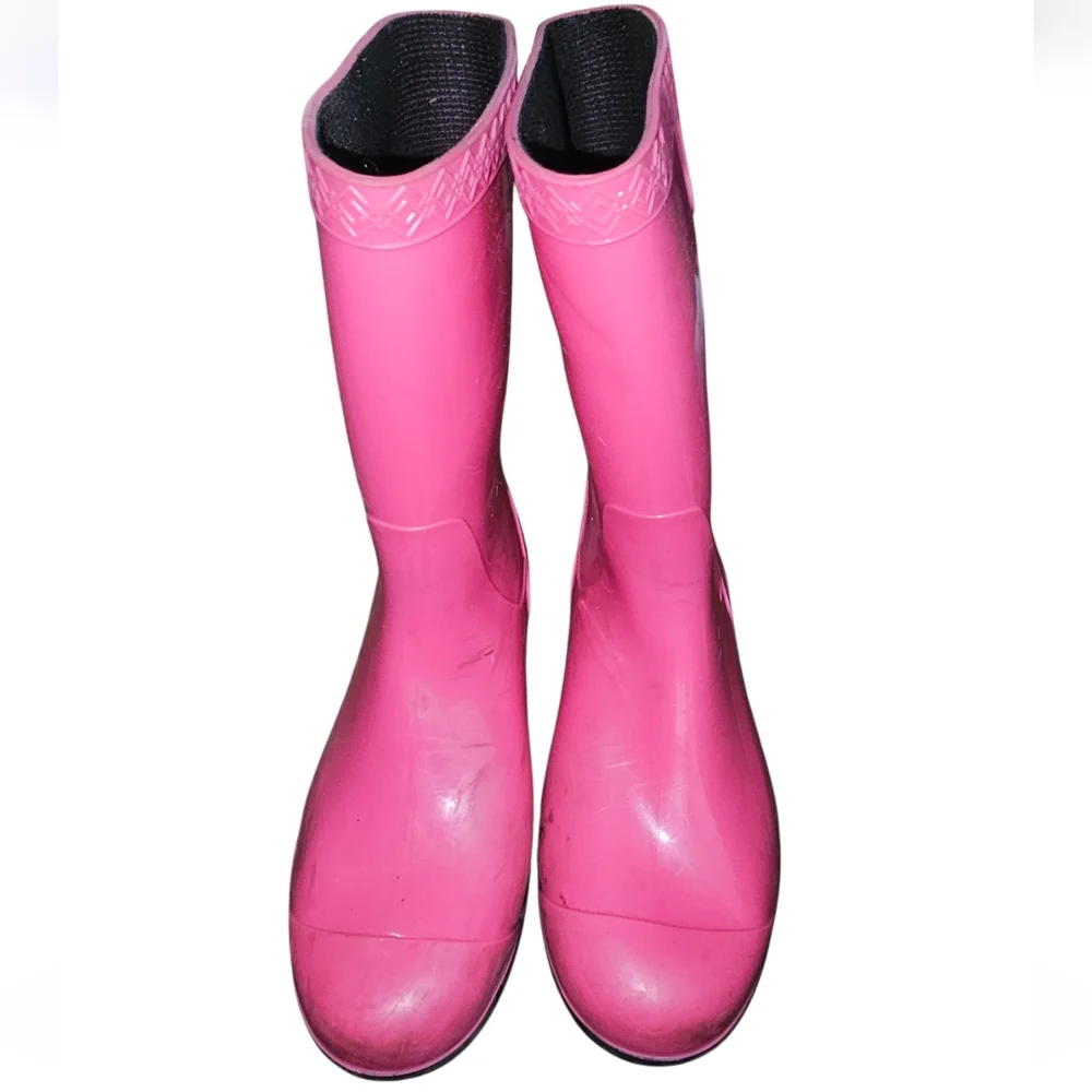 UGG Pink Rain Boots